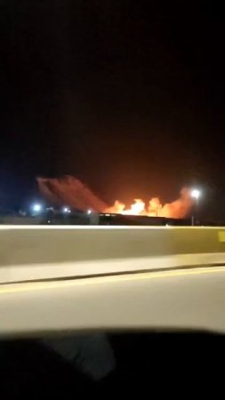 В районе Керманшаха прилеты по иранскому военному объекту. Так же отмечается работа ПВО не тольк...