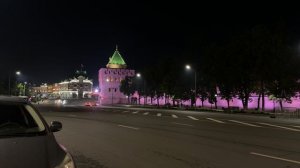 Нижегородский Кремль ночью
