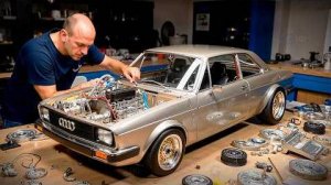 МУЖЧИНА СОБРАЛ НЕВЕРОЯТНЫЙ МАСШТАБНЫЙ АВТОМОБИЛЬ за 7 000 USD с ПОЛНОСТЬЮ РАБОТАЮЩИМ ДВИГАТЕЛЕМ