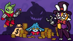 (СО ЗВУКОМ) КОСМОНАВТ И ЛУДОМАН  - Dungeon Clawler #10