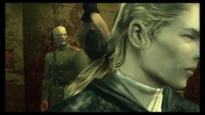 Metal Gear Solid 3: Snake Eater.Снейк теряет правый глаз.