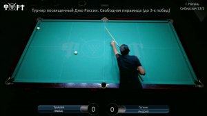 Турнир посвященный "Дню России" Свободная пирамида (до 3-х побед)