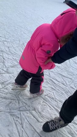 На коньках