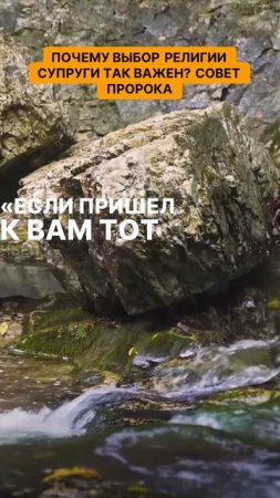 Почему выбор религии супруги так важен. Совет пророка