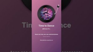 Time to Dance