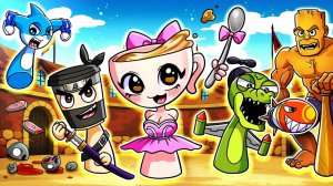 Итальянские мемы и Балерина Капучино - МУЛЬТИК | Sprunki мультфильм