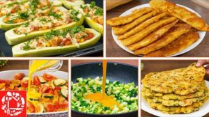 Кабачки Вкуснее Мяса! 5 простых рецептов! Я готовлю их постоянно!