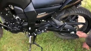 technica  Мотоленд-бандит: как правильно подтянуть цепь.