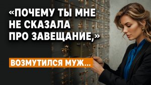 Истории из жизни! Жена не стала говорить мужу, о завещании