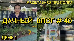 🏡 ДАЧНЫЙ ВЛОГ #40: МАСШТАБНАЯ ПРОПОЛКА и УБОРКА УЧАСТКА / РАБОТЫ В САДУ 🌷ПЛАНЫ НА ДАЧНЫЙ СЕЗОН