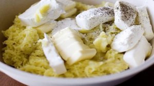 Картофельная запеканка из пюре