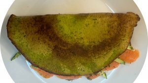 Шпинатный блинчик