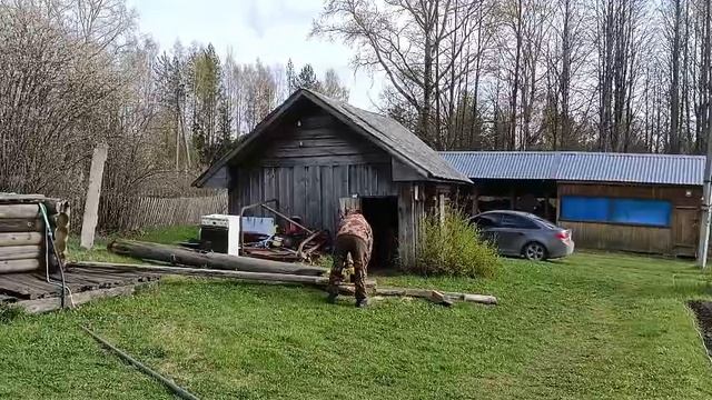 pro.hozyaistvo Последние минуты старого журавля – распил и разборка