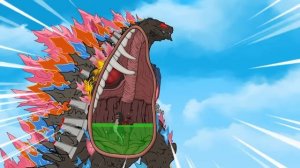 GODZILLA против итальянских мемов Tung tung tung sahur, Tralalero Tralala.