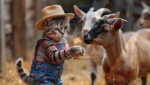 😻🚜Cats On The Farm🚜🐄 - Funny Cats Doing Human Things😻