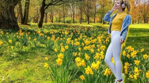 Музыка в стиле Чиллаут для учебы, работы или релакса. Мягкие ритмы и  яркие цветущие поляны