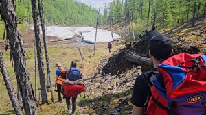 Пеше-водный поход на ледник в Нерюнгри (Якутия)