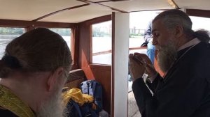 Крестный ход 12 июня 2025 - водный путь из Усть-Ижор