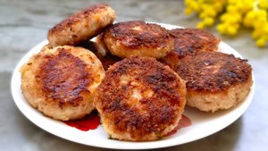 Куриные котлеты с рисом и овощами - простой и вкусный рецепт