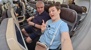 НЕГОДУЮ! Летим ДОМОЙ Etihad из Бангкока! Я РАЗОЧАРОВАЛАСЬ сервисом, еда БЯКА! Мукбанг в самолёте