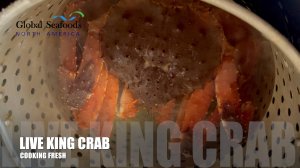 🦀 Норвежский живой королевский краб — Дикий, свежий и доставлен в Сиэтл по воздуху!