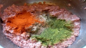 Картофельная запеканка с фрикадельками