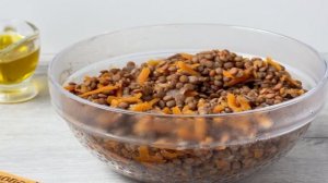 Чечевица с морковью и луком