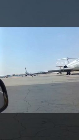 Аэропорт Мехрабад в Иране. Значимых повреждений на представленном видео не видно, несмотря на 2 ...