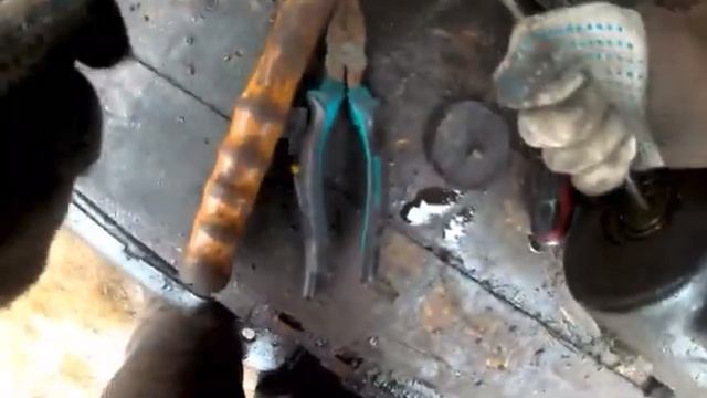 PRO AVTO. Скидываем центральный шток с коробки