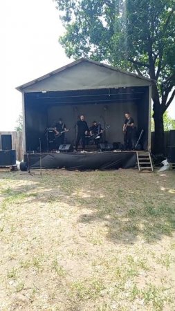 подготовка к рок фестивалю Арт пространство Дубы - Колдуны.