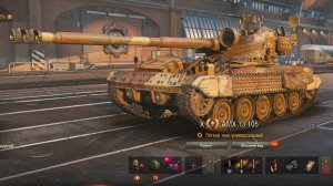 Танки. Бой на французском лт AMX 13 105