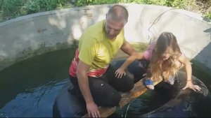 Плаваем с Папулей в бассейне    2023 год