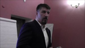 Член Первого отряда РКО Зотов С.А. представляет некоторые проекты Русского Космического Общества