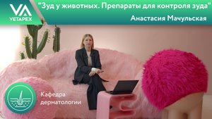 Кафедра Дерматологии "Зуд у животных. Препараты для контроля зуда"
