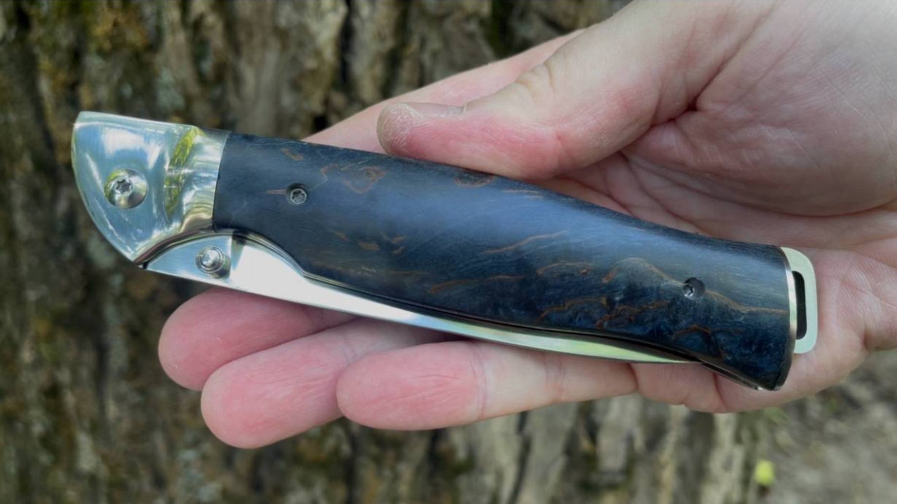 Складной нож "Корсар": сталь - Cromax PM (порошковая) смотреть онлайн