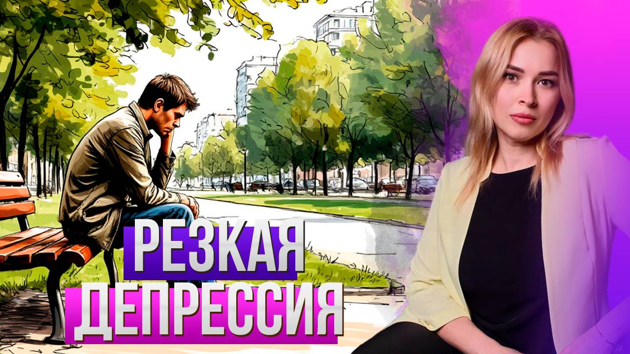 Резкая депрессия