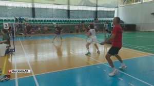 Чемпионат России по бадминтону среди ветеранов проходит в Махачкале