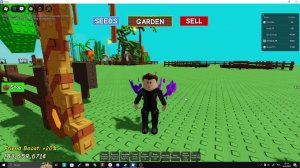 играю в роблокс режим вырасти сад