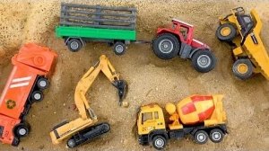 Трактор экскаватор самосвал Бетономешалка Спасение автомобиля в грязи