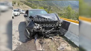 Страшная авария произошла в Гергебильском районе
