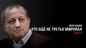 Это ещё не третья мировая | Яков Кедми
