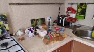 На даче со мной случилась неприятность // Саша приболел // Заготовила ревень