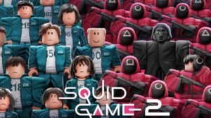 Игра в кальмара 2 сезон в Роблокс. 2 раз пытаюсь её пройти.