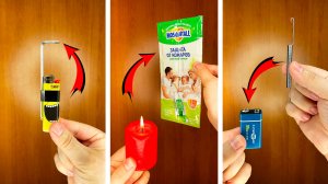 Как ИСПОЛЬЗОВАТЬ ПЛАСТИНЫ от КОМАРОВ без ФУМИГАТОРА?! ОГОНЬ от БАТАРЕЙКИ! Как ПРОЖИГАТЬ ОТВЕРСТИЯ?!