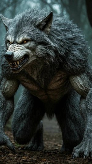 Оборотень против вампира