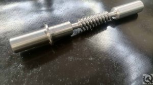 Изготовление червяка модуль-2, число витков-2