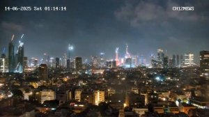 Тель-Авив. Иран отвечает на вчерашнюю атаку Израиля.