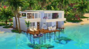 РОСКОШНЫЙ СОВРЕМЕННЫЙ ДОМ / THE SIMS 4 СТРОИТЕЛЬСТВО / LUXURY MODERN HOUSE / Mulena Sims 4