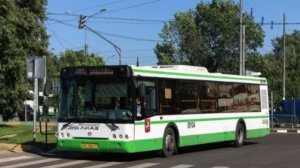 Поездка на автобусе ЛиАЗ-5292.22 № 09104 (160602) Маршрут № 901 Москва.