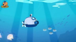 🐳Ужасающий морской монстр｜🐙Популярный сборник про животных｜🔍Развивающие мультики｜Шериф Лабрадор